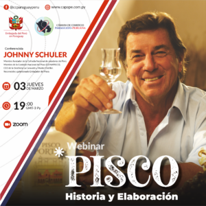 Webinar: Pisco, Historia y Elaboración