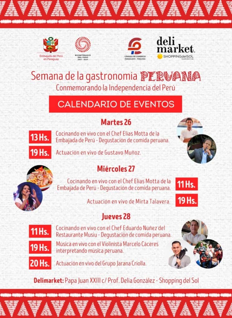 Agenda de la Semana Gastronómica